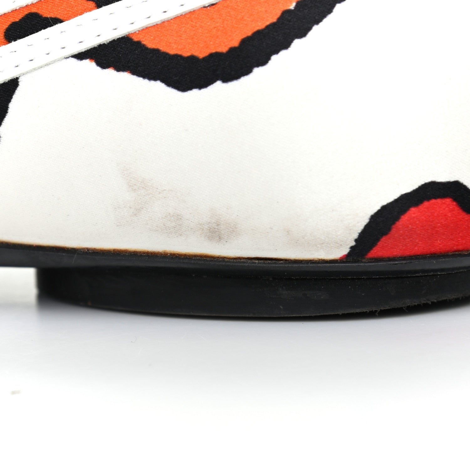 Louis Vuitton Satin Psychadelic Ballerina Flats 37.5 Multicolor 10 of 11