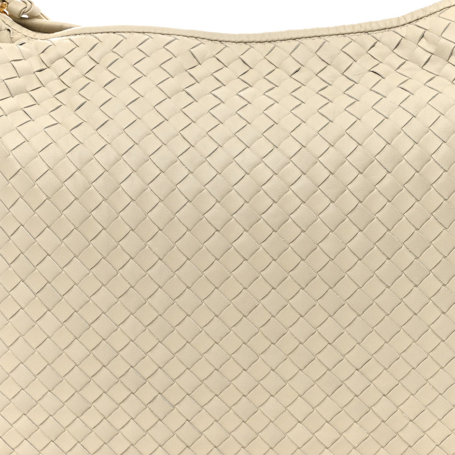 Nappa Intrecciato Large Veneta Hobo Marmo