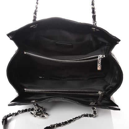 Chanel Calfskin Quilted Large Chic and Soft Shopping Tote Black 7 of 15
