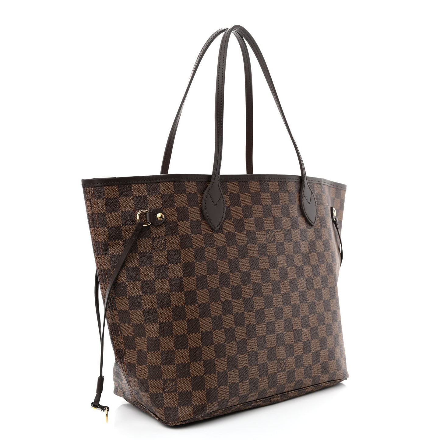 Damier Ebene Neo Neverfull MM Rose Ballerine