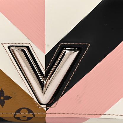 Louis Vuitton Epi Reverse Monogram Twist Chain Wallet Rose Ballerine 11 of 11