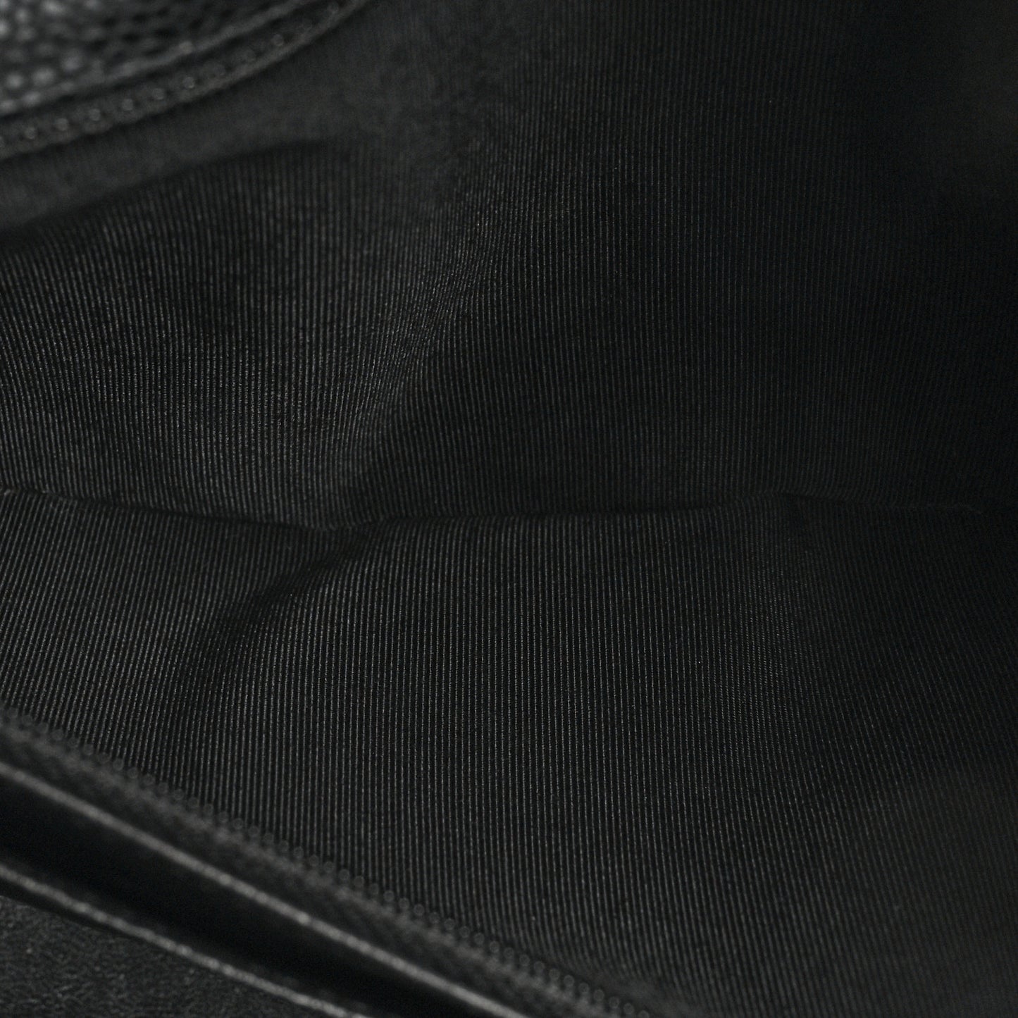 Caviar Quilted Jumbo Single Flap Black
