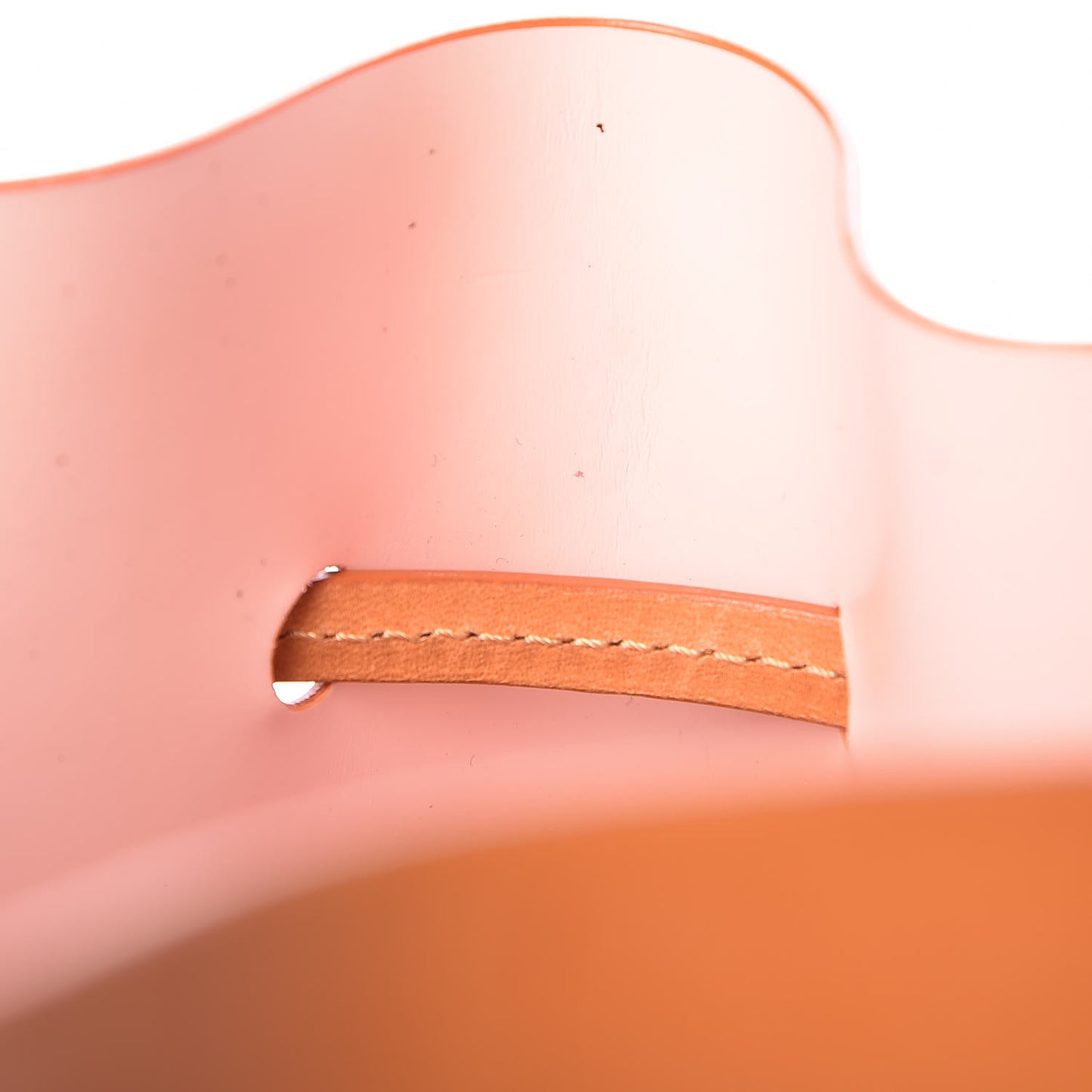 Vegetable Tanned Calfskin Bucket Bag Cammello Rosa