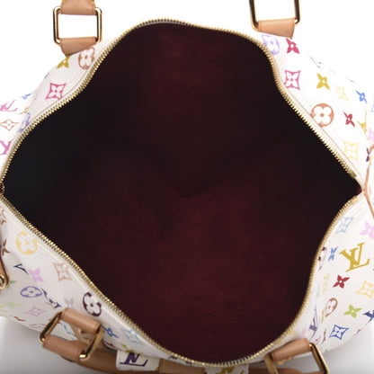 Louis Vuitton Monogram Multicolor Keepall 45 White 5 of 15
