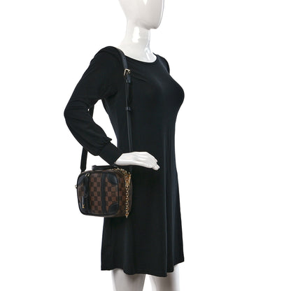 Louis Vuitton Damier Ebene Valisette Souple BB Black 2 of 7