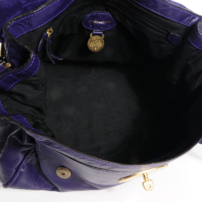 Mulberry Soft Buffalo Leather Medium Alexa Grape 6 of 12