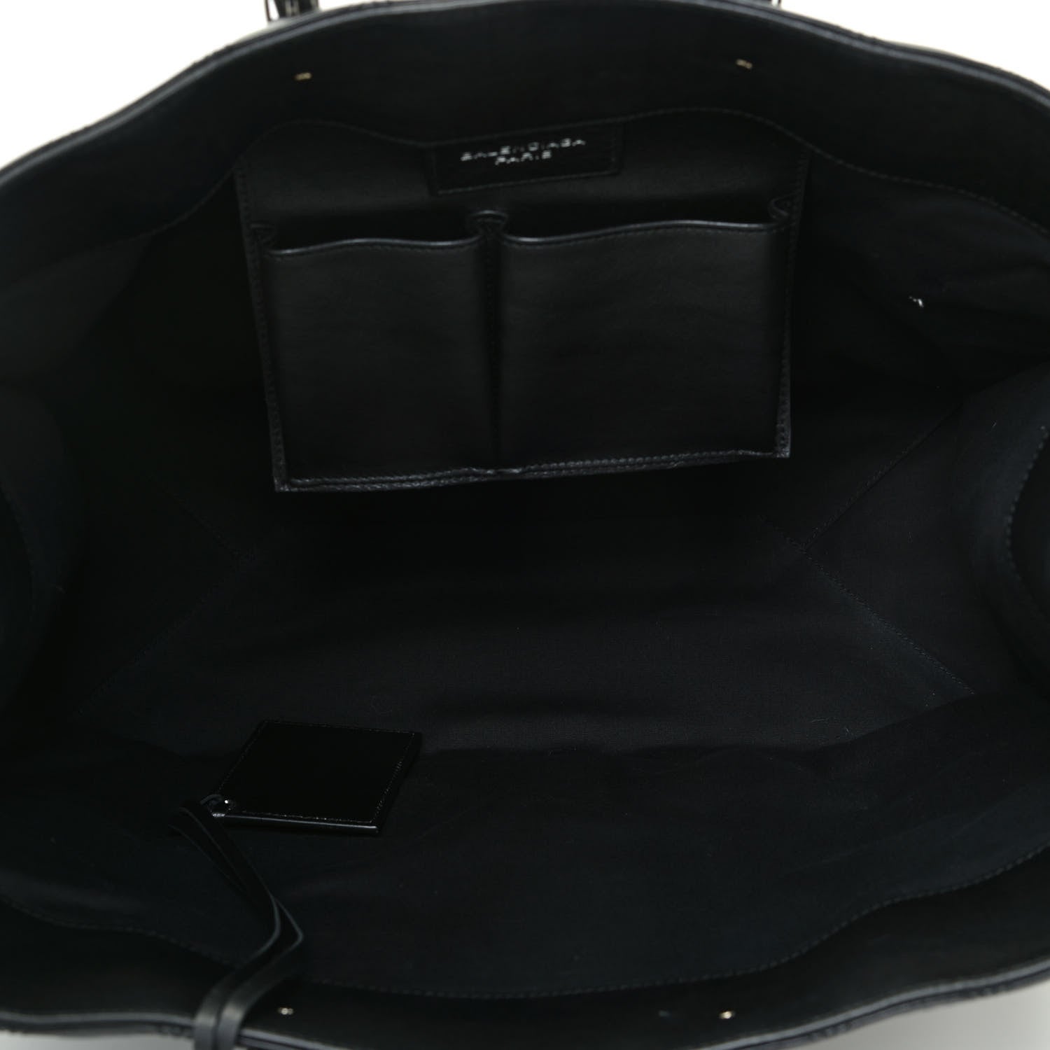 Balenciaga Veau Quilted Papier A4 Tote Black 7 of 11