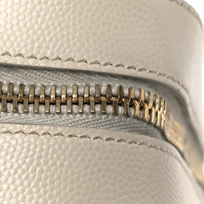 Saint Laurent Grain De Poudre Small Classic Monogram Camera Bag White 13 of 15