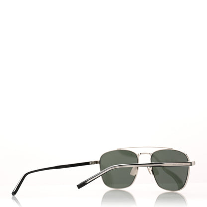 Saint Laurent Acetate Metal Aviator SL665 Sunglasses Black 4 of 8