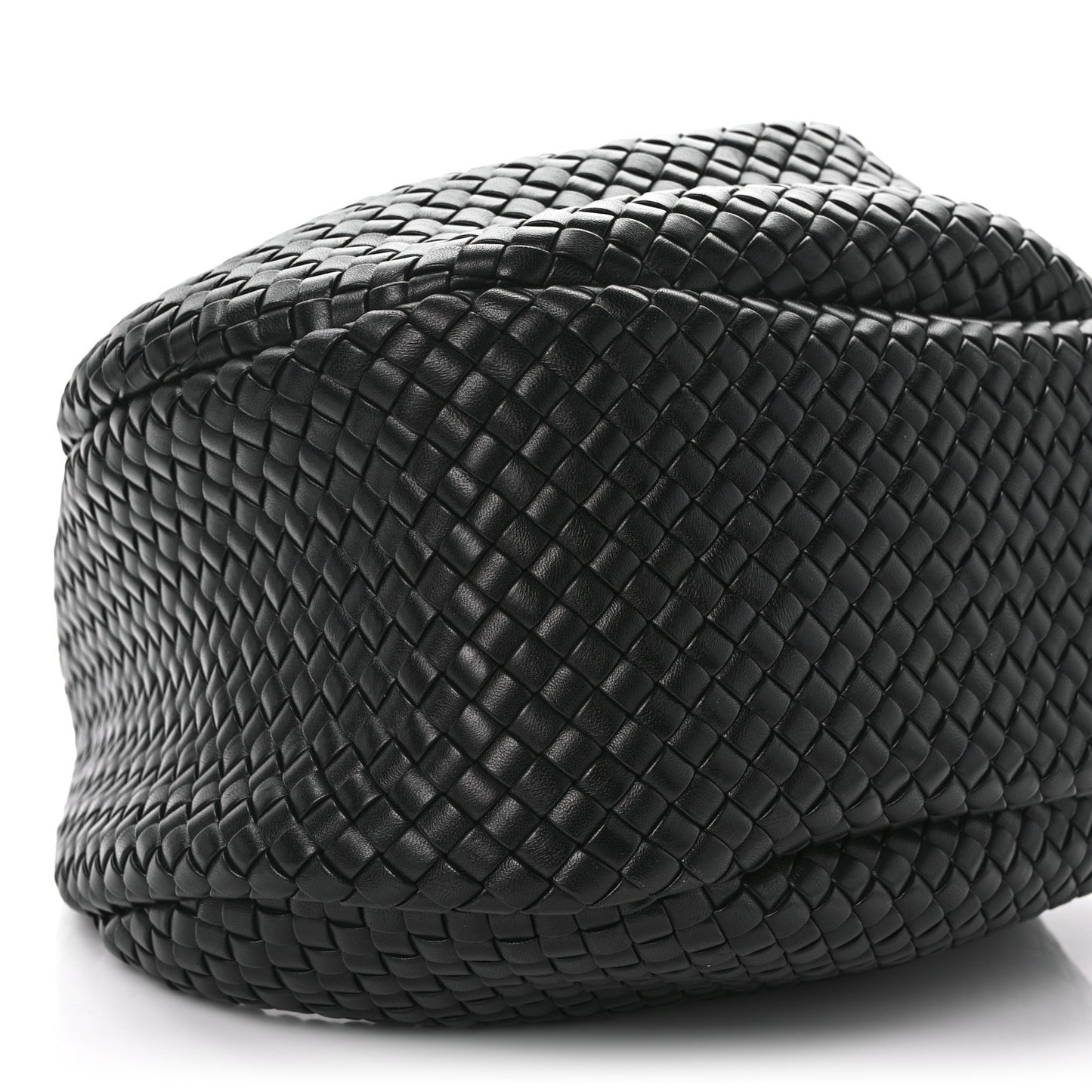 Lambskin Intrecciato Padded Jodie Black