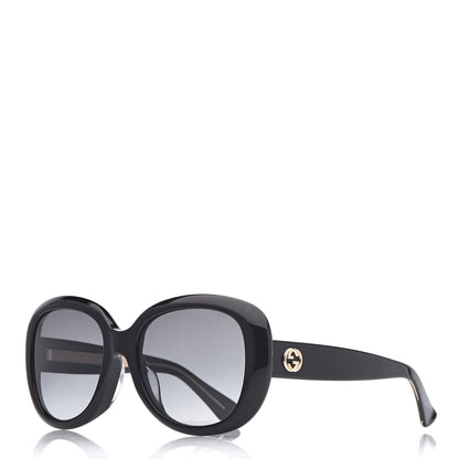 Gucci Round Sunglasses GG0140SA Black 1 of 8