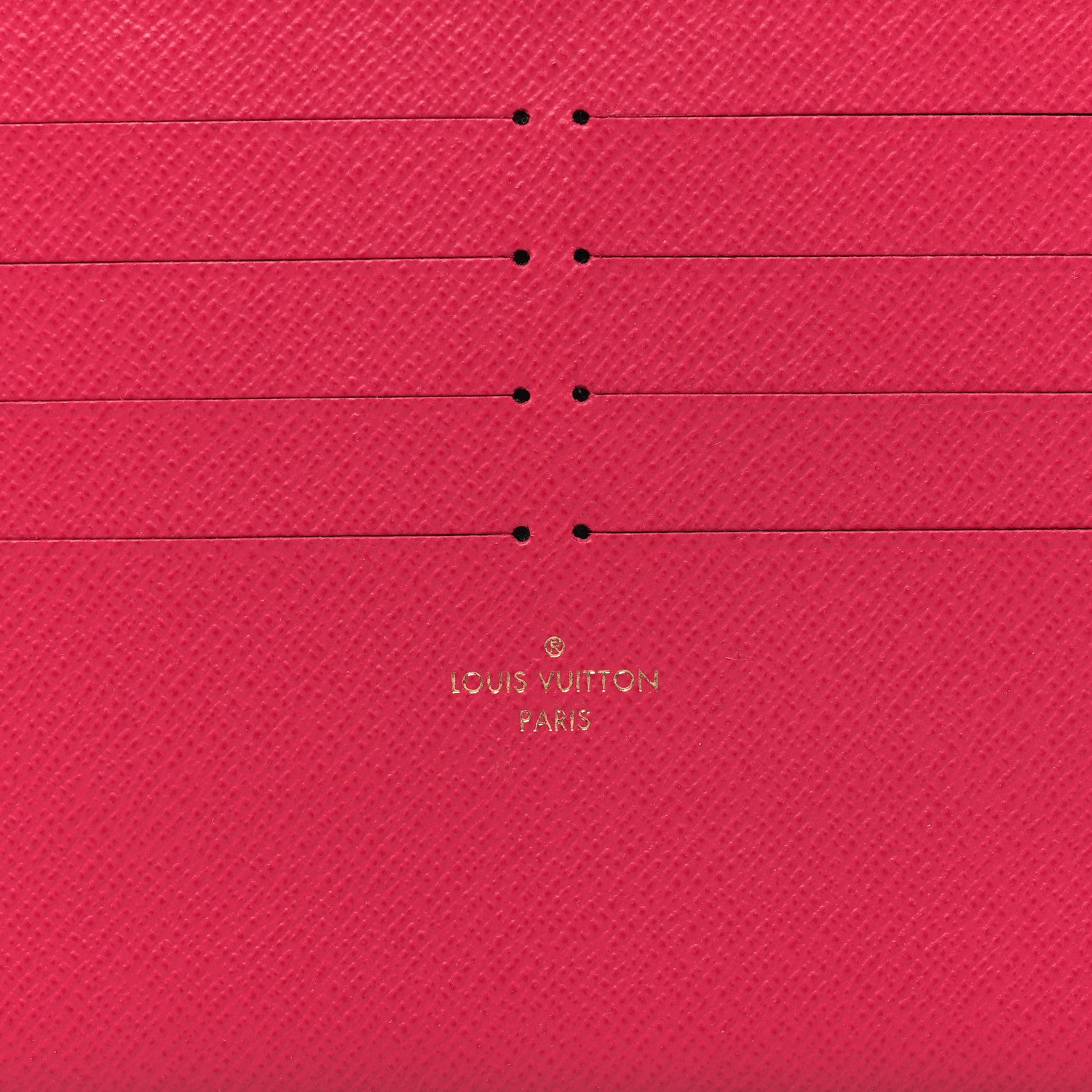 Louis Vuitton Calfskin Felicie Card Holder Insert Pink 7 of 7
