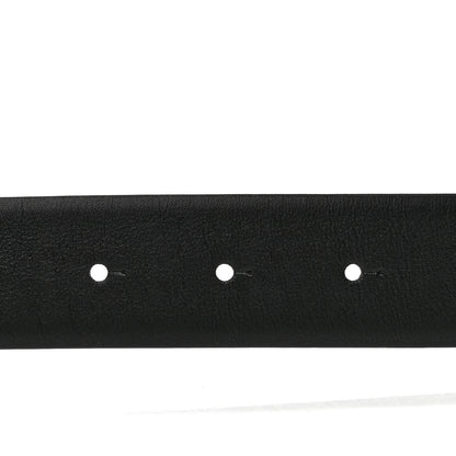 Chanel Calfskin CC Reversible Belt 85 Black Burgundy 3 of 6