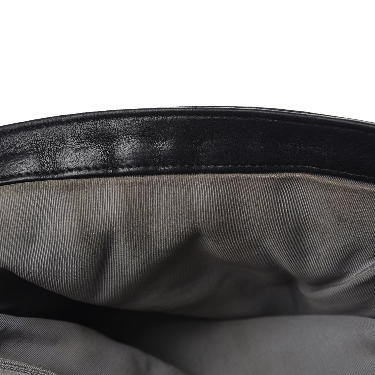 Chanel Washed Lambskin Quilted Medium Chain Around Messenger Black 10 of 13
