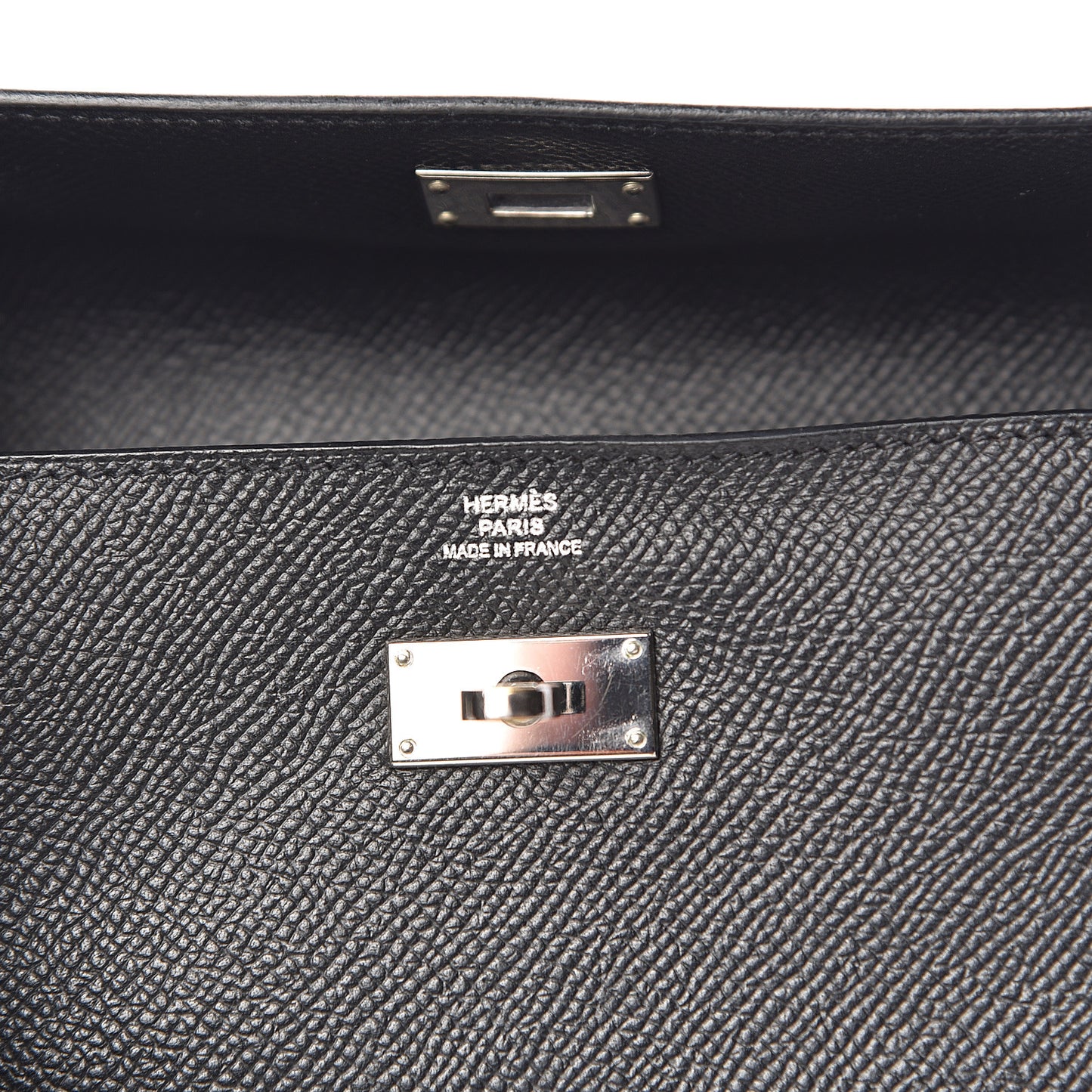 Epsom Kelly Longue Wallet Black