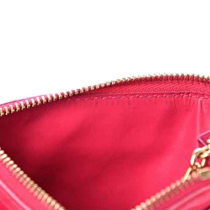 Louis Vuitton Vernis Key Pouch Hot Pink 6 of 10