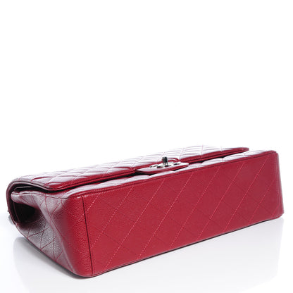 Chanel Caviar Quilted Maxi Double Flap Red 4 of 9