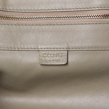 Celine Grained Calfskin Medium Horizontal Cabas Phantom Taupe 6 of 17