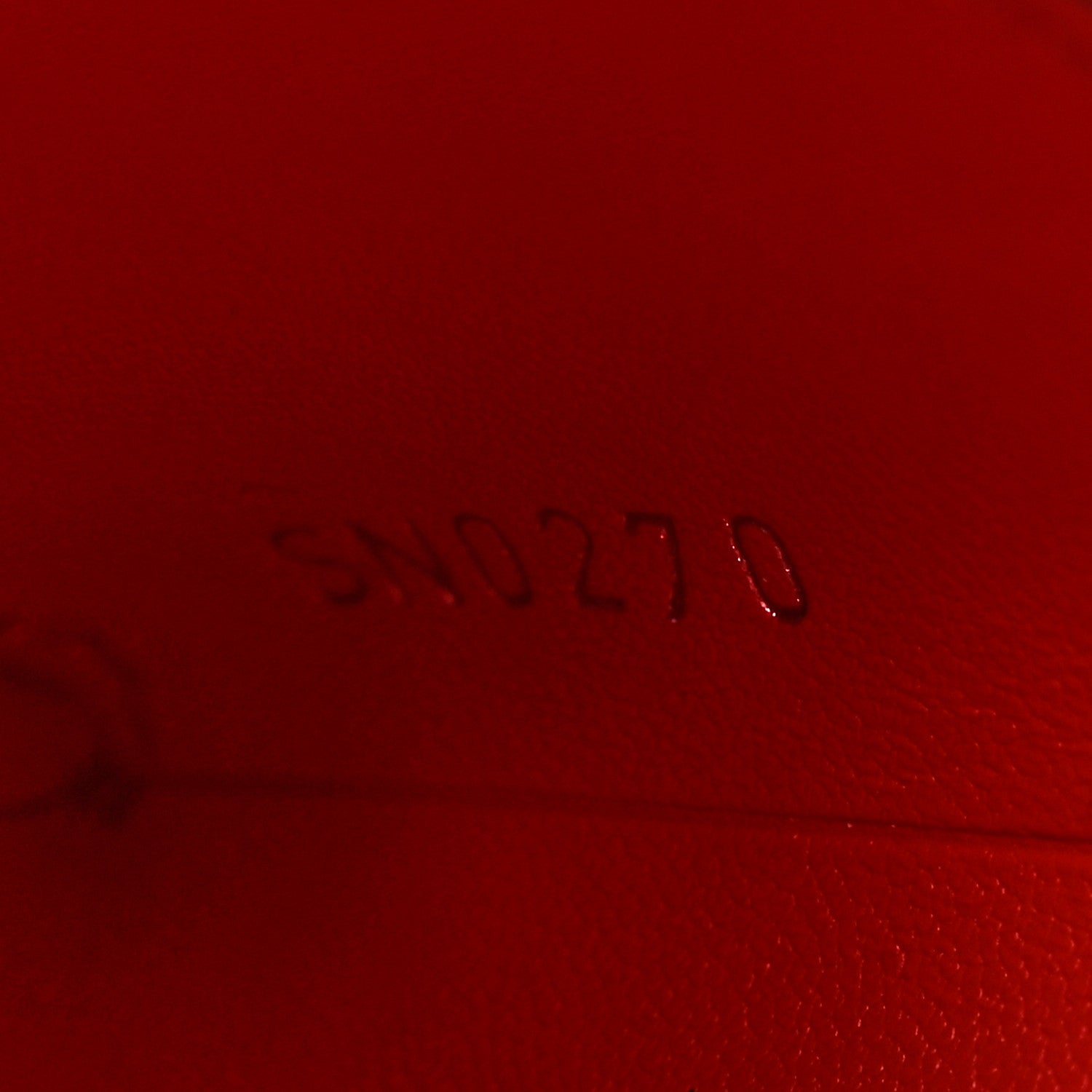 Louis Vuitton LOUIS VUITTON Monogram Escale Small Kirigami Pochette Insert Red 7 of 7