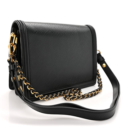 Louis Vuitton Epi Dauphine MM Black 3 of 14