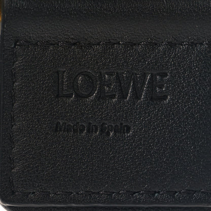 Loewe Calfskin Jacquard Anagram Strap Navy Black 4 of 6