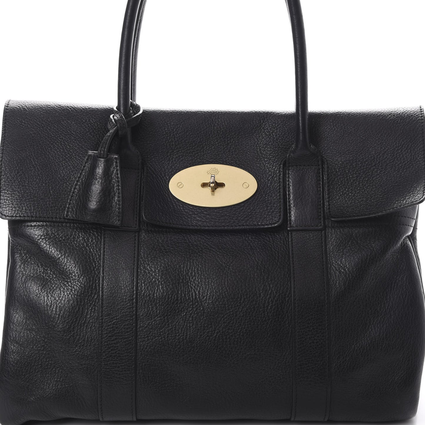 Natural Leather Small Bayswater Black