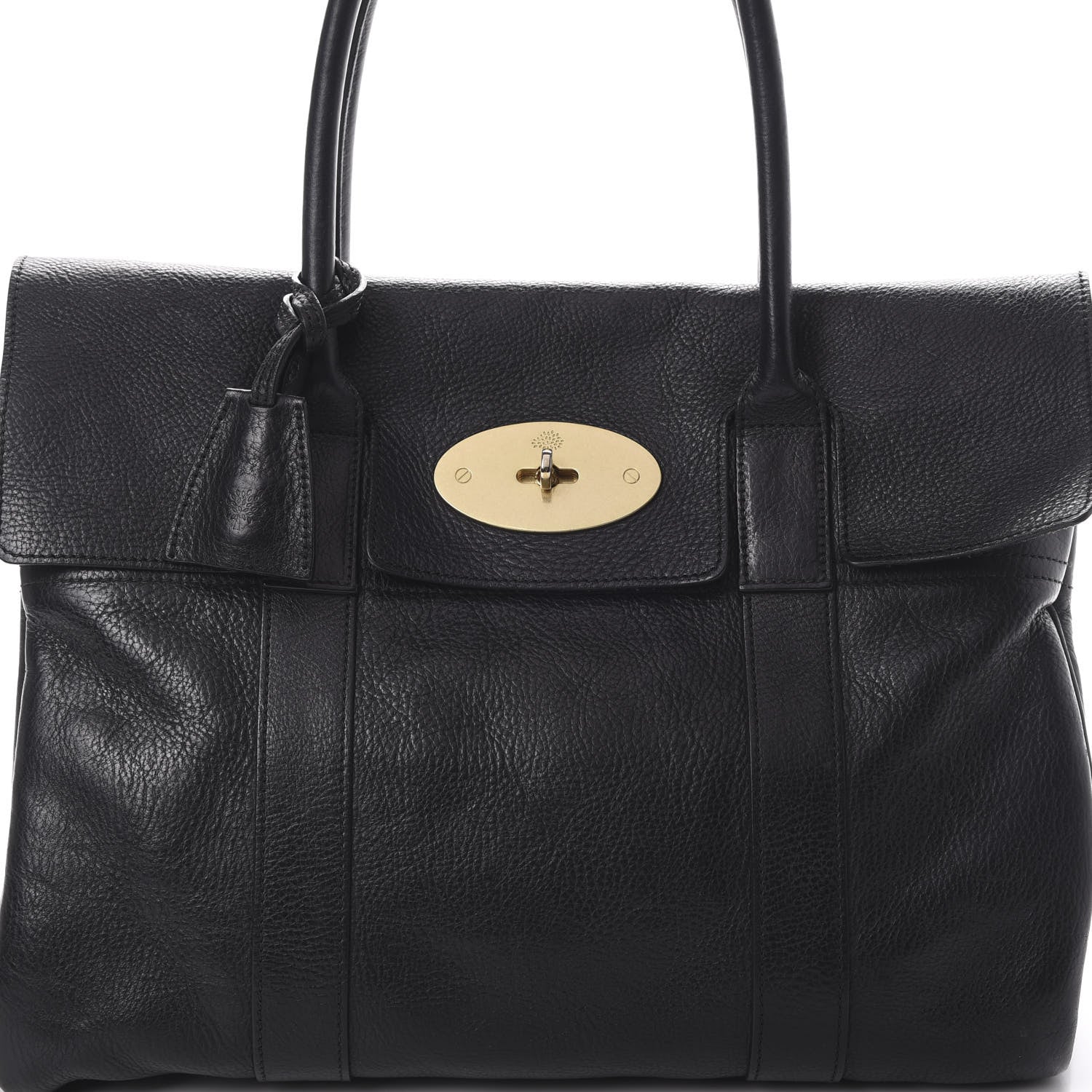 Mulberry Natural Leather Small Bayswater Black 8 of 20