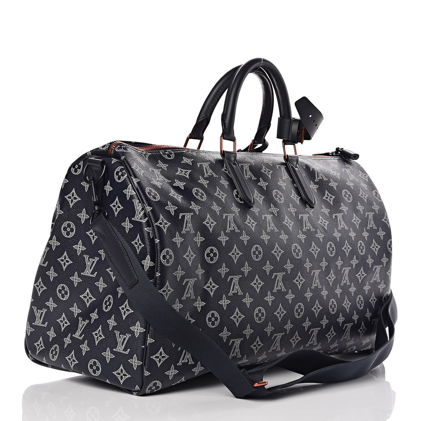 Monogram Upside Down Keepall Bandouliere 50 Ink