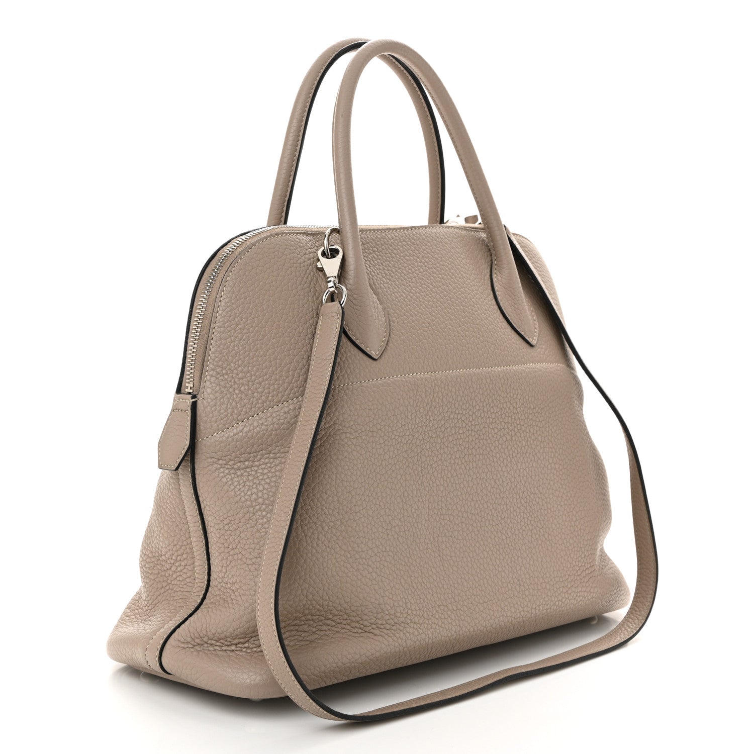 Hermes Taurillon Clemence Bolide 35 Gris Tourterelle 17 of 21