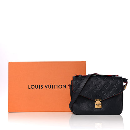Louis Vuitton Empreinte Pochette Metis Marine Rouge 16 of 16