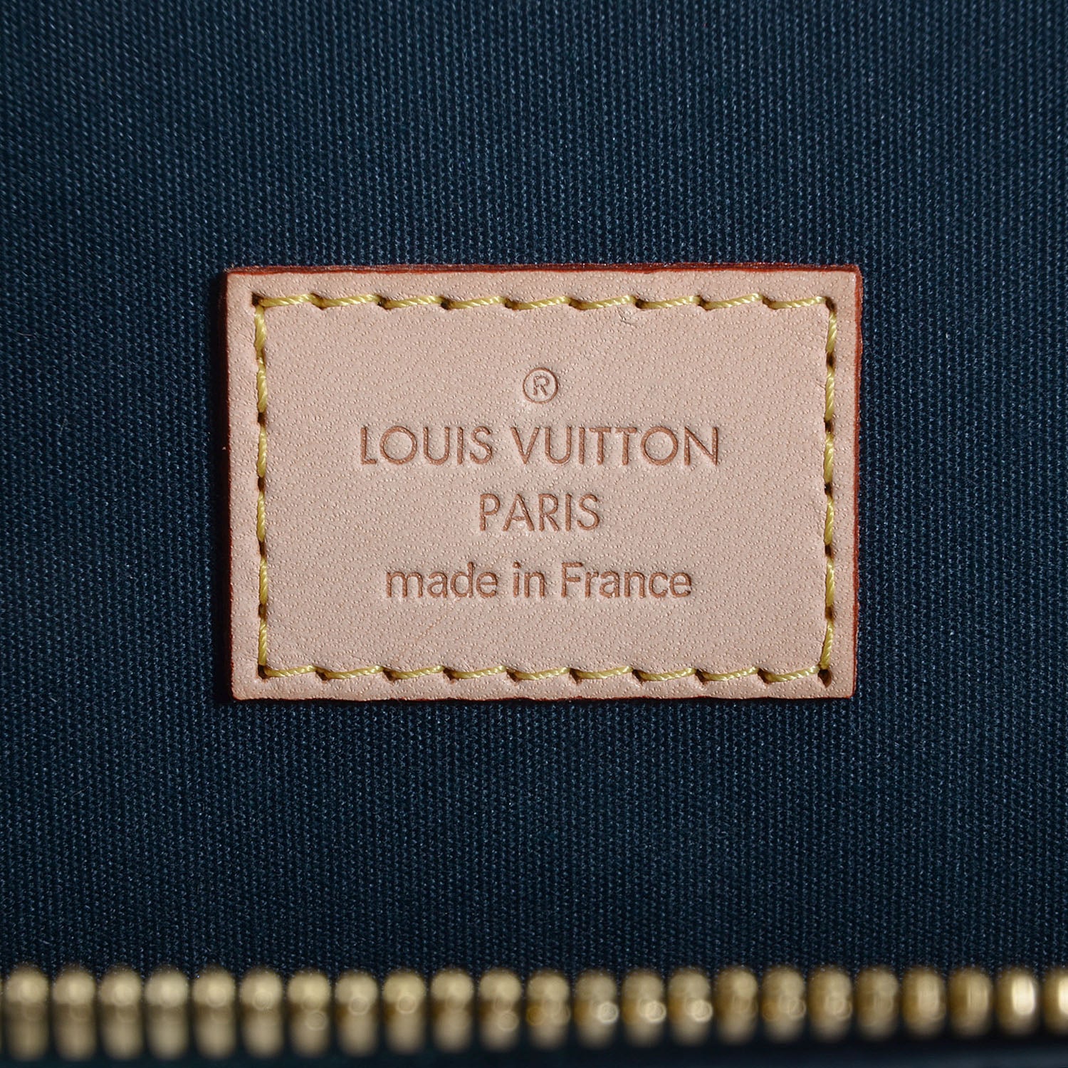 Louis Vuitton Vernis Alma GM Blue Nuit 6 of 7