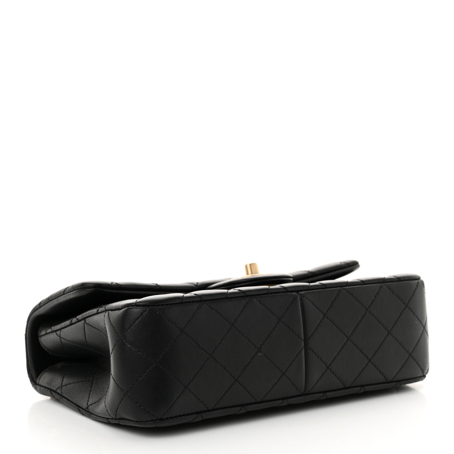 Chanel Lambskin Quilted Small Sweet Camellia Flap Black 4 of 12