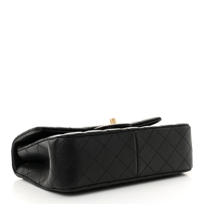 Chanel Lambskin Quilted Small Sweet Camellia Flap Black 4 of 12