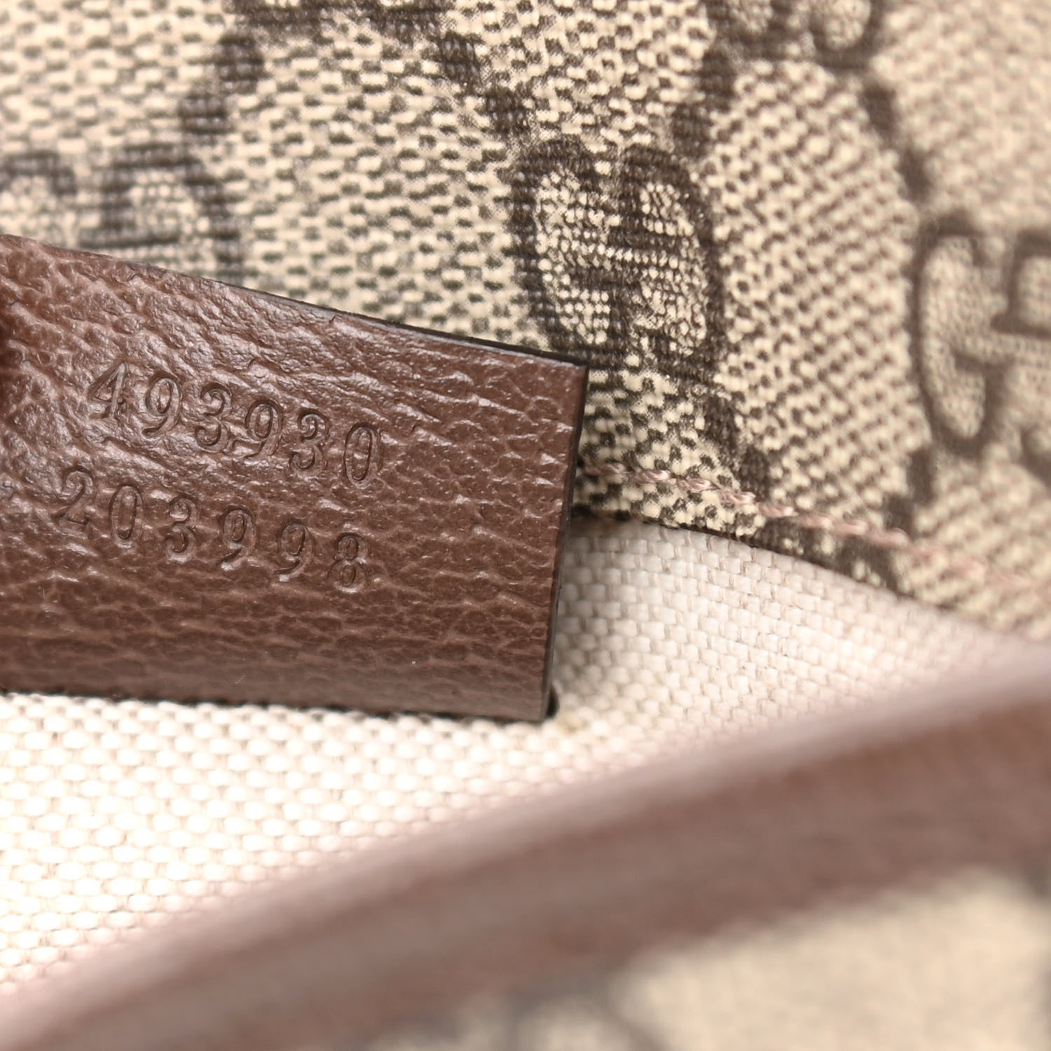 Gucci GG Supreme Monogram Neo Vintage Web Belt Bag Brown 6 of 10