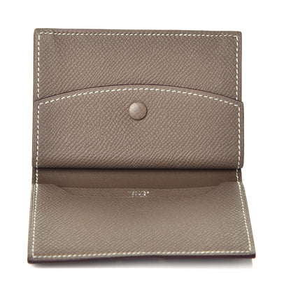 Hermes Epsom Mini Bearn Wallet Etoupe 5 of 8