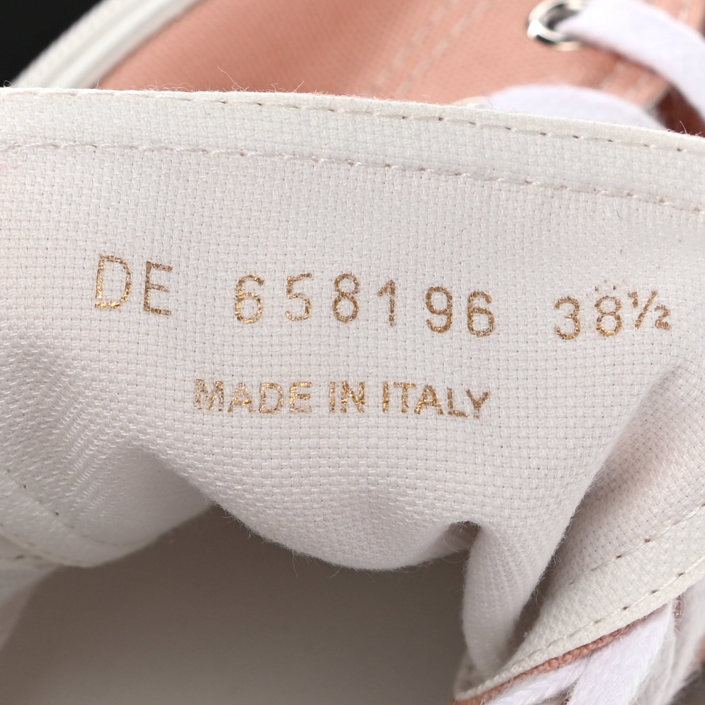 Canvas Womens Malibu High Top Sneakers 38.5 Ballet Pink