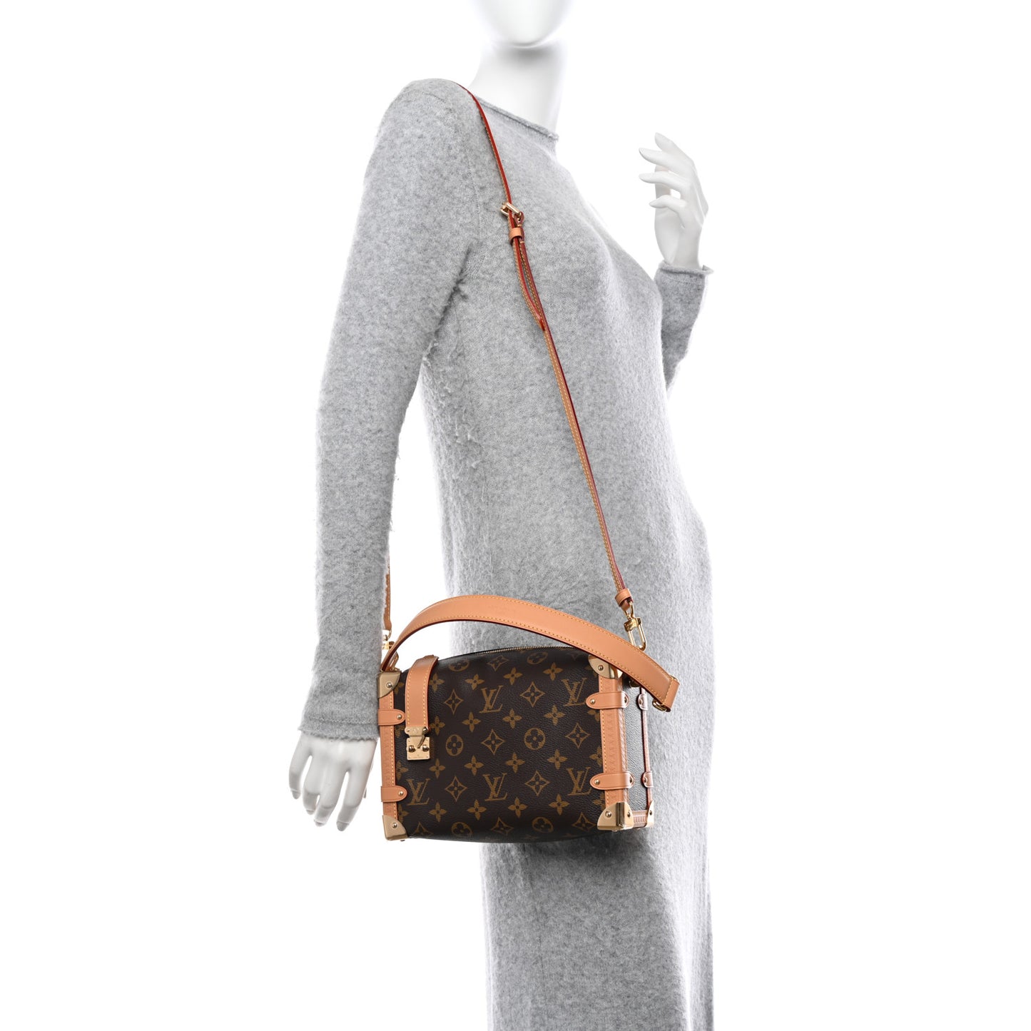 LOUIS VUITTON Monogram Side Trunk