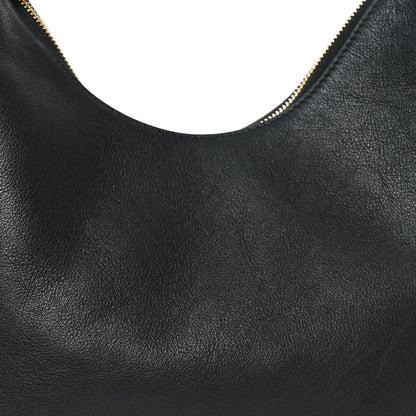Mansur Gavriel Calfskin Candy Hobo Black Black 7 of 9