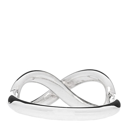Tiffany Sterling Silver Infinity Ring 49 5 3 of 4