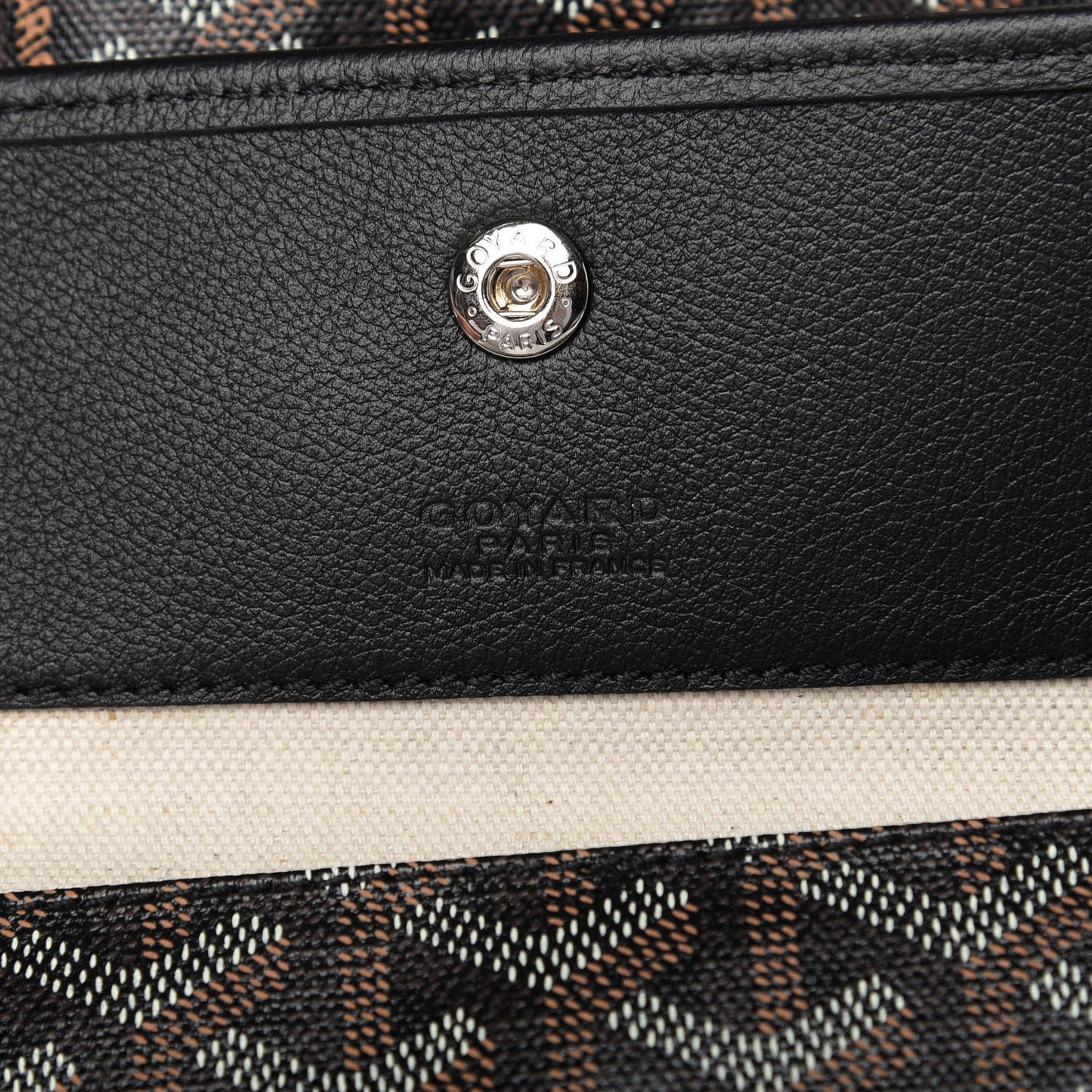 Goyardine Saint Louis PM Black