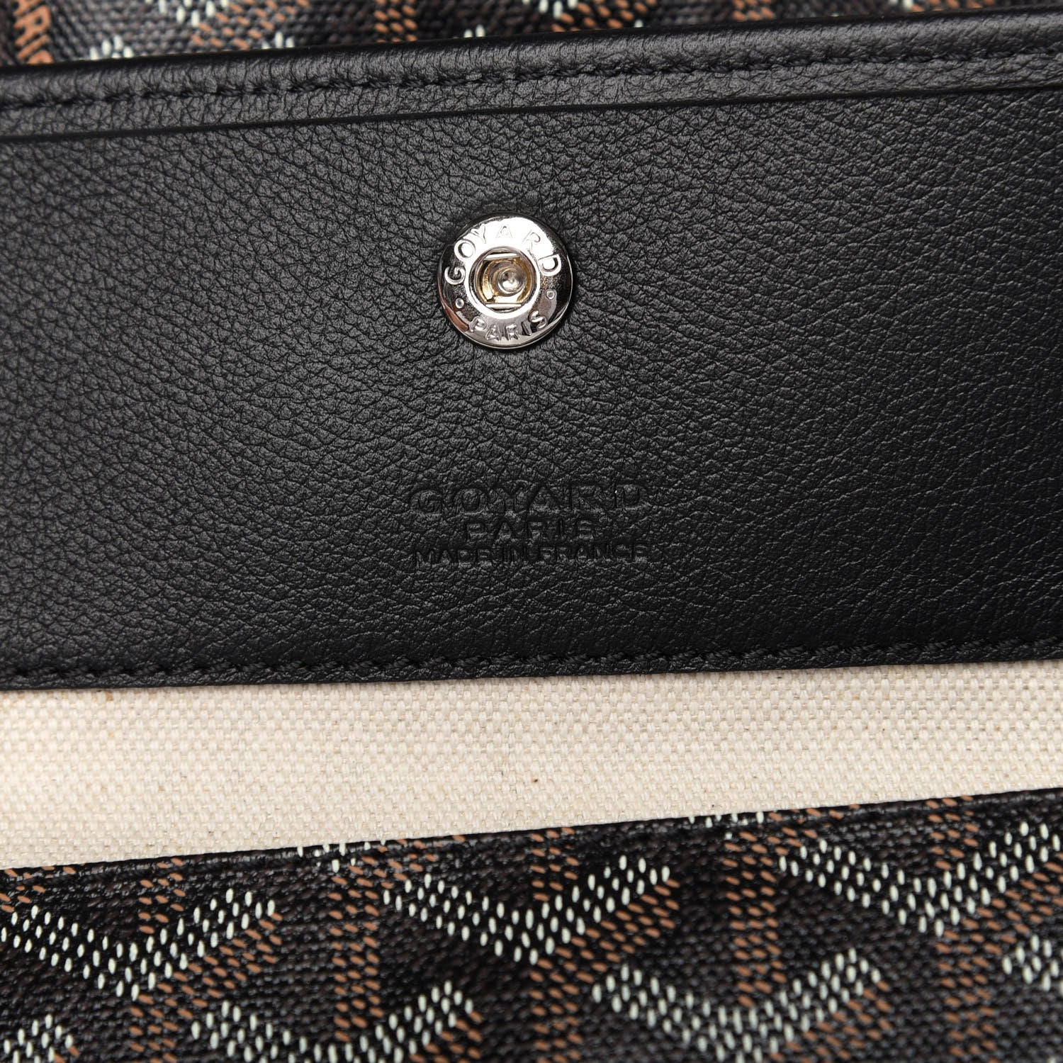 Goyard Goyardine Saint Louis PM Black 9 of 9