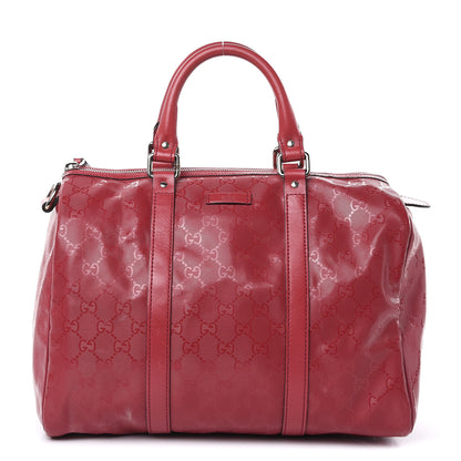 Gucci Imprime Monogram Medium Joy Boston Rose Blush 1 of 14