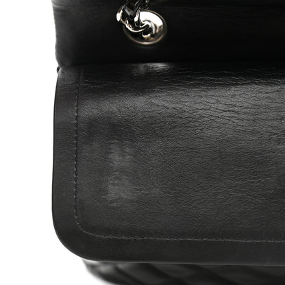 Chanel Patent Quilted Medium Double Flap Black 11 of 12