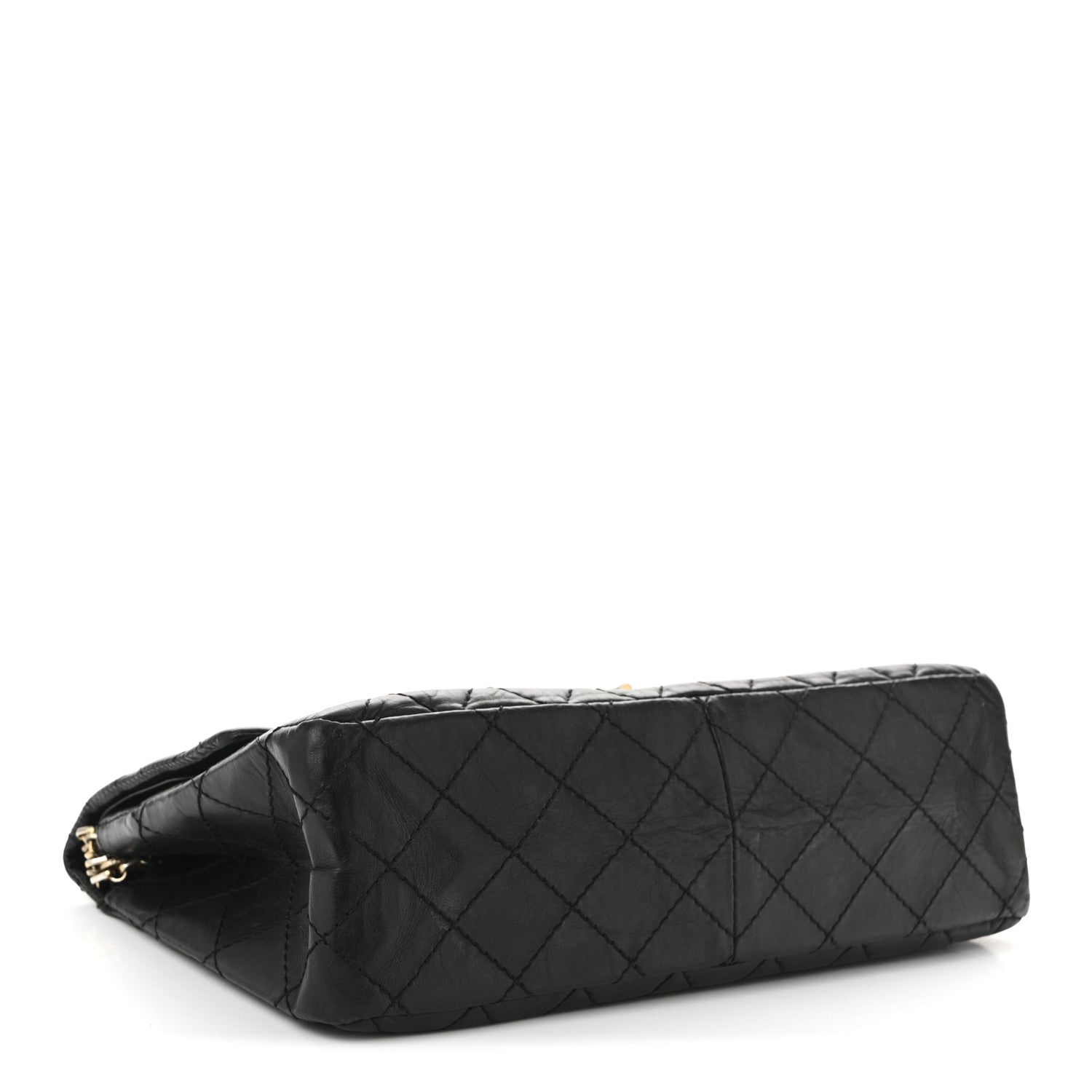 Chanel Aged Calfskin Quilted 2.55 Reissue 226 Flap Black 4 of 10