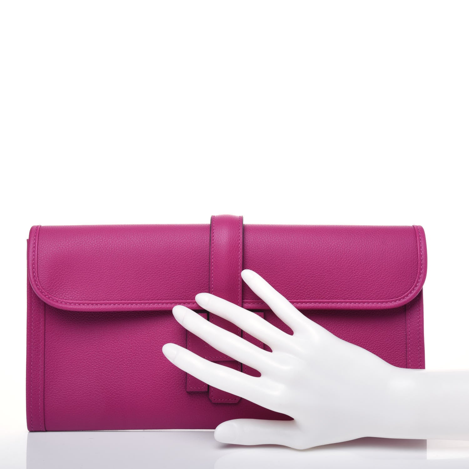 Hermes Evercolor Jige Elan 29 Clutch Rose Poupre 2 of 11