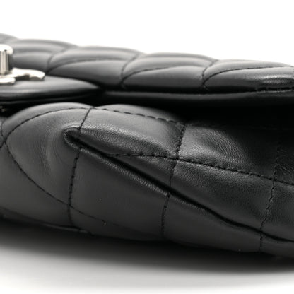 Chanel Calfskin Quilted CC Uniform Flap Belt Bag Black 9 of 10