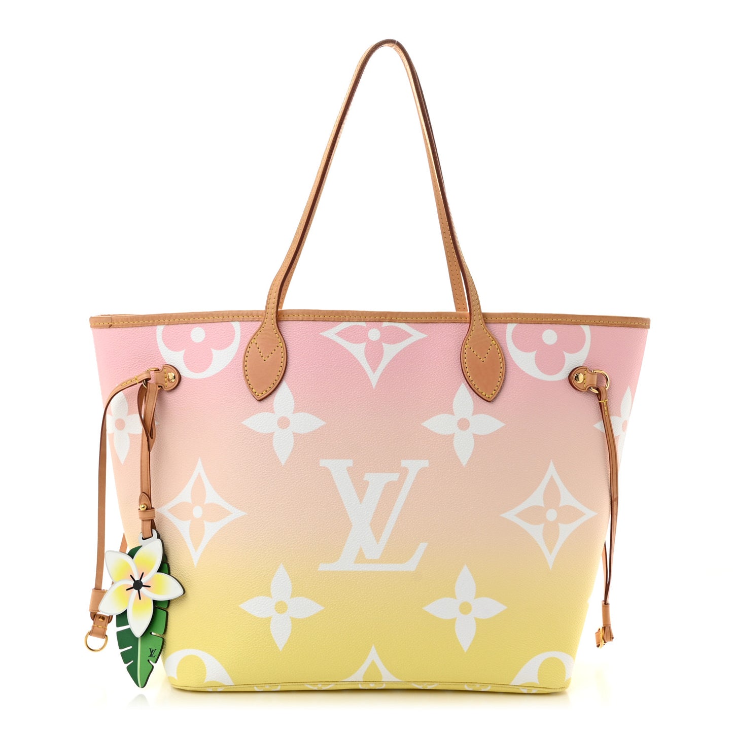 Monogram Giant By The Pool Neverfull MM  Light Pink