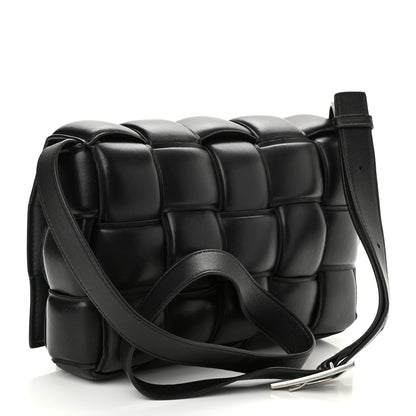 Bottega Veneta Nappa Maxi Intreccio Padded Cassette Crossbody Bag Black 2 of 6