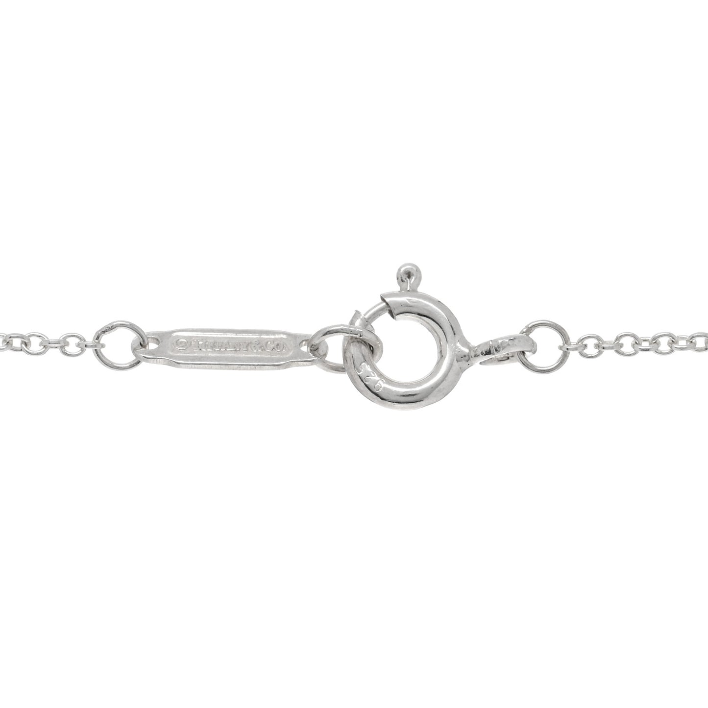 Sterling Silver 1837 Circle Pendant Necklace
