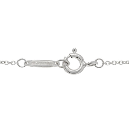 Tiffany Sterling Silver 1837 Circle Pendant Necklace 4 of 4
